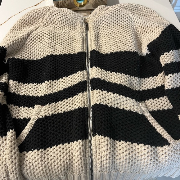 Chaser knit zip up sweater - Picture 2 of 4
